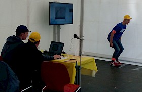 Videoanalyse eines Standweitsprungs