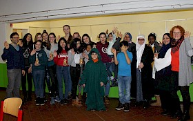 Die Back- und Bastelgruppe hatte ihren Spaß beim Nachmittag am Hebel-Gymnasium.