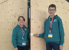 Tür auf zu neuen Welten“ war das Motto der diesjährigen Science Academy: Marieke Ludwig und Sebastian Conrad freuten sich, unbekannte Perspektiven entdeckt zu haben.